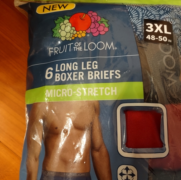 Fruit of the loom long leg boxer briefs - Picture 2 of 3